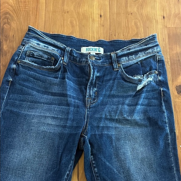 Rockin’c Denim - Women's Classic Blue Flare Jeans